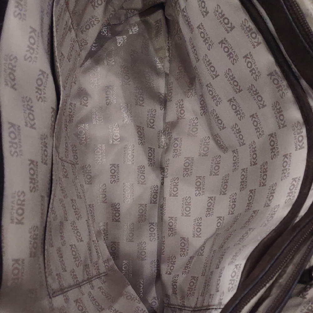 MICHAEL KORS Brown Studded Tote Bag - Picture 10 of 17